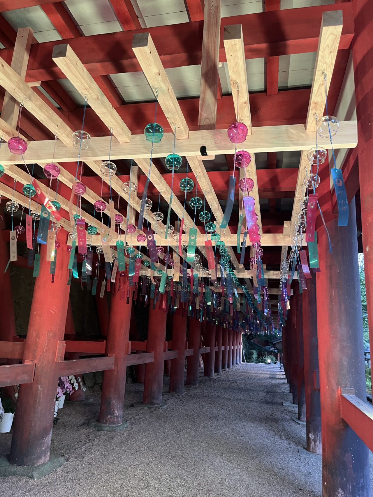 談山神社 風鈴まつり 風鈴回廊